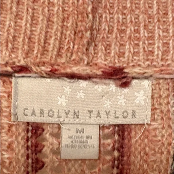 Carolyn Taylor Colorful Striped Open front Cardigan - Picture 2 of 5